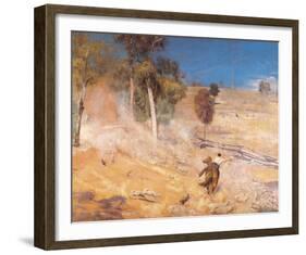 A break away!-Tom Roberts-Framed Giclee Print