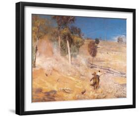 A break away!-Tom Roberts-Framed Giclee Print