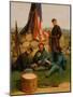 A Break: Playing Cards, 1881-Julian Scott-Mounted Giclee Print