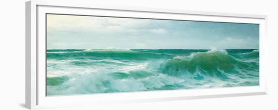 A Breaking Wave, 1894-David James-Framed Giclee Print