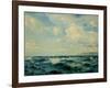 A Breezy Day Off the Isle of Wight, 1890-Henry Moore-Framed Giclee Print