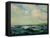 A Breezy Day Off the Isle of Wight, 1890-Henry Moore-Framed Stretched Canvas