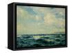 A Breezy Day Off the Isle of Wight, 1890-Henry Moore-Framed Stretched Canvas