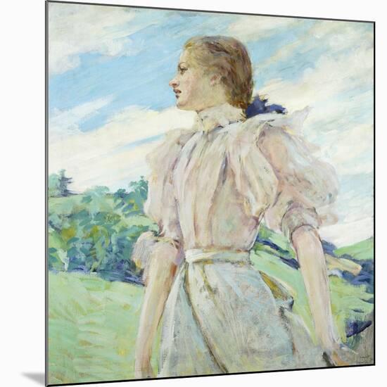 A Breezy Day-Reid Robert-Mounted Giclee Print