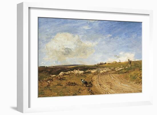 A Breezy Day-James Aumonier-Framed Giclee Print