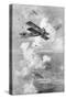 A Breguet French Biplane Bomber in Action, C1917-null-Stretched Canvas