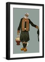 A Breton Farmer-Elizabeth Whitney Moffat-Framed Art Print