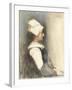 A Breton Girl-Pascal Adolphe Jean Dagnan-Bouveret-Framed Giclee Print