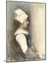 A Breton Girl-Pascal Adolphe Jean Dagnan-Bouveret-Mounted Giclee Print