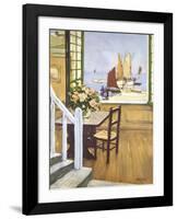 A Breton Window-Raymond Wintz-Framed Premium Giclee Print