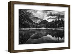 A Brewing Storm-null-Framed Art Print