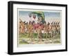 A Bride Is Carried to the Chief, from 'Brevis Narratio..', Engraved by Theodore De Bry-Jacques Le Moyne-Framed Giclee Print