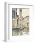 A Bridge and Campanile, Venice, 1902/04-John Singer Sargent-Framed Art Print