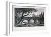 A Bridge at Eltham Palace, Kent, 1828-Henry Adlard-Framed Giclee Print