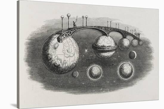 A Bridge Between Planets-Jean Gerard-Stretched Canvas