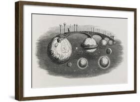 A Bridge Between Planets-Jean Gerard-Framed Giclee Print