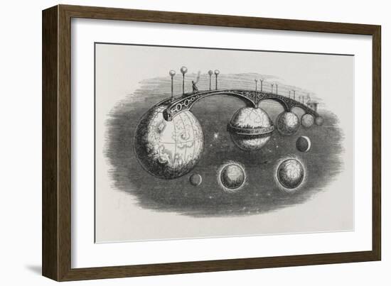 A Bridge Between Planets-Jean Gerard-Framed Giclee Print