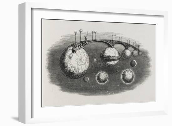 A Bridge Between Planets-Jean Gerard-Framed Giclee Print