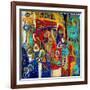 A Bridge of Colour-Martin Kalhoej-Framed Art Print