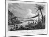 A Bridge of Ropes, Near Penipe, Ecuador, 1829-Storer-Mounted Giclee Print