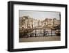 A Bridge over a Canal in Amsterdam, Netherlands-Carlo Acenas-Framed Photographic Print