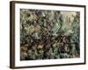 A Bridge over a Pond, C1898-Paul Cézanne-Framed Giclee Print