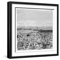 A Bridge over the River Tigris, Diyarbakir, Turkey, 1895-null-Framed Giclee Print