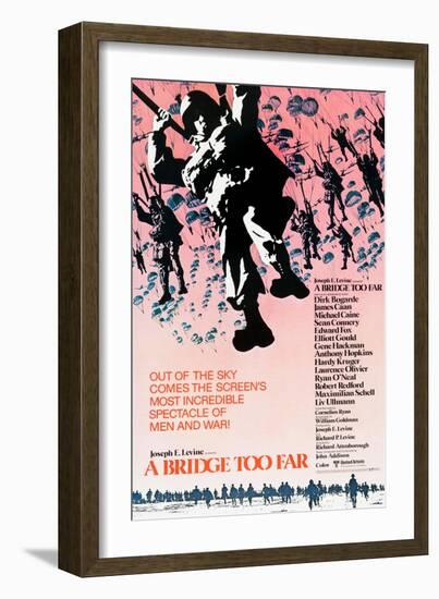 A Bridge Too Far, poster art, 1977-null-Framed Art Print