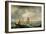 A Brigantine, a Dutch Galiot and Fishing Vessels-John Lynn-Framed Giclee Print