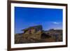 A Bright Bolide Meteor Breaking Up as it Enters the Atmosphere-null-Framed Photographic Print