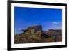 A Bright Bolide Meteor Breaking Up as it Enters the Atmosphere-null-Framed Photographic Print