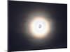 A Bright Halo around the Full Moon-Stocktrek Images-Mounted Photographic Print