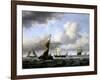 A Brisk Breeze, C.1665-Willem Van De Velde The Younger-Framed Giclee Print