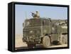 A British Army Foden 6X6 HeaVY Recovery Vehicle-Stocktrek Images-Framed Stretched Canvas