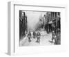 A British Army Patrol, Cambrai, France, First World War, 9 October 1918-null-Framed Giclee Print