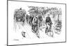 A British Cycle Club Out for a Country Ride, 1895-null-Mounted Giclee Print