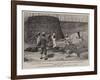 A British Officer at Work in Central Africa-Charles Joseph Staniland-Framed Giclee Print