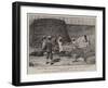 A British Officer at Work in Central Africa-Charles Joseph Staniland-Framed Giclee Print