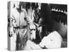 A British Officer in a Shoe Shop, Baghdad, Mesopotamia, WWI, 1918-null-Stretched Canvas