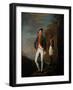 A British Officer of a Madras Sepoy Battalion Attended by a Sepoy Servant, C.1769-Carl C.A. von Imhoff-Framed Giclee Print