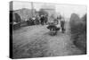 A British Soldier Helping a Woman Return to Her Village, France, 1918-null-Stretched Canvas