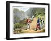 'A British soldier Taking Two French Officers at the Battle of the Pyrenees', 1813 (1816)-Matthew Dubourg-Framed Giclee Print