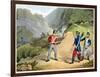 'A British soldier Taking Two French Officers at the Battle of the Pyrenees', 1813 (1816)-Matthew Dubourg-Framed Giclee Print