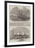 A British Squadron in Italy-Edwin Weedon-Framed Giclee Print