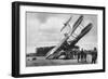A British Vickers Vimy Biplane, Crashed South-West of Lille, France, World War I, 1917-null-Framed Giclee Print