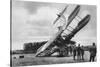 A British Vickers Vimy Biplane, Crashed South-West of Lille, France, World War I, 1917-null-Stretched Canvas