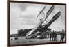 A British Vickers Vimy Biplane, Crashed South-West of Lille, France, World War I, 1917-null-Framed Giclee Print