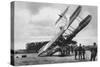 A British Vickers Vimy Biplane, Crashed South-West of Lille, France, World War I, 1917-null-Stretched Canvas