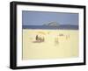 A Brittany Beach (Oil on Canvas)-Robert Buhler-Framed Giclee Print