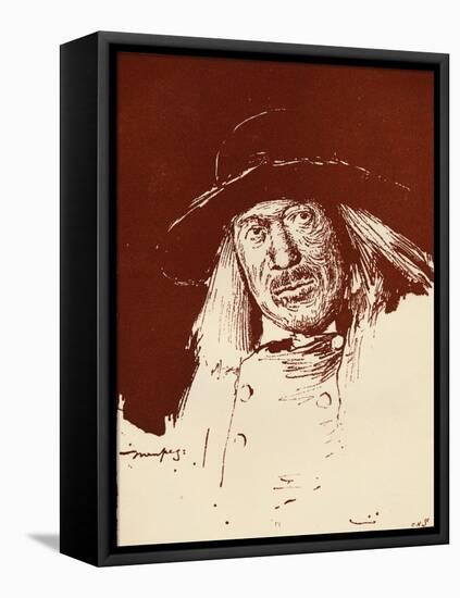 A Brittany Peasant, C1898-Mortimer Luddington Menpes-Framed Stretched Canvas
